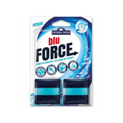 WC tartály tabletta/illatosító 2 db/csomag Blue Force tenger Toalett tisztító, WC illatosító General fresh