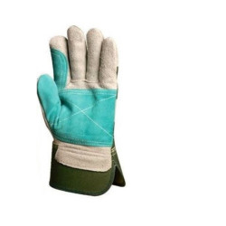 Védőkesztyű marhahasíték tenyér XL-es méret EP 154 zöld Bőrkesztyű Egyéb