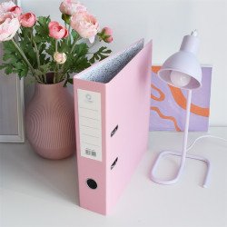 Iratrendező A4, 7,5cm, Bluering® rózsaszín Iratrendező Bluering