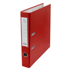 Iratrendező A4, 5cm,lapraszerelt, Bluering® Smart piros Iratrendező Bluering