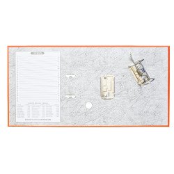 Iratrendező A4, 7,5cm,lapraszerelt, Bluering® Smart narancs Iratrendező Bluering