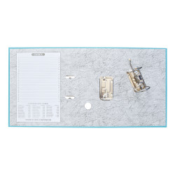 Iratrendező A4, 7,5cm,lapraszerelt, Bluering® Smart türkiz Iratrendező Bluering