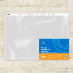 Genotherm lefűzhető, A3, 80 micron álló, narancsos Bluering® 20 db/csomag, Lefűzhető genotherm Bluering