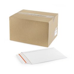 Karton tasak A5, szilikonos 176x250mm, 450g. GD2 Bluering® fehér Tasak Bluering