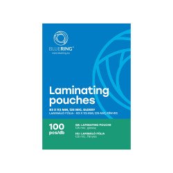 Lamináló fólia 83x113mm, 125 micron 100 db/doboz, Bluering® Kötészeti kellék Bluering