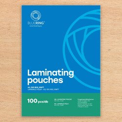 Lamináló fólia A3, 100 micron matt 100 db/doboz, Bluering® Kötészeti kellék Bluering