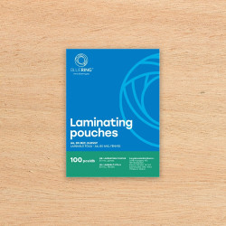 Lamináló fólia A6, 80 micron 100 db/doboz, Bluering® Kötészeti kellék Bluering