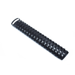 Spirál műanyag 51mm, Bluering® fekete Kötészeti kellék Bluering