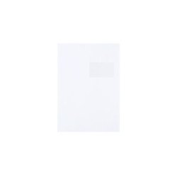 Boríték TC/4 szilikonos bélésnyomott jobb ablak 55x90mm ablak jobb oldalról 20mm felülről 57mm Bluering® fehér Boríték Bluering