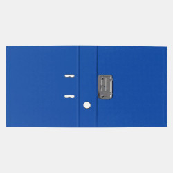 Iratrendező A4, 7,5cm, két oldalt PP borítás,lapraszerelt, Bluering® Premium kék Iratrendező Bluering