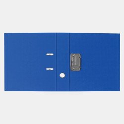 Iratrendező A4, 7,5cm, két oldalt PP borítás,lapraszerelt, Bluering® Premium kék Iratrendező Bluering