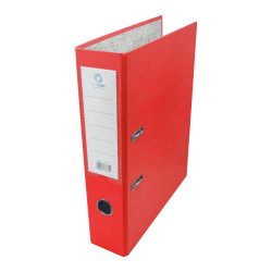 Iratrendező A4, 7,5cm, két oldalt PP borítás,lapraszerelt, Bluering® Premium piros Iratrendező Bluering