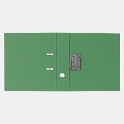 Iratrendező A4, 7,5cm, két oldalt PP borítás,lapraszerelt, Bluering® Premium zöld Iratrendező Bluering