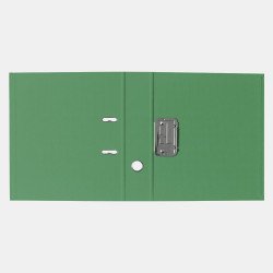 Iratrendező A4, 7,5cm, két oldalt PP borítás,lapraszerelt, Bluering® Premium zöld Iratrendező Bluering