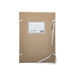 Szalagos irományfedél A4, hajtókás, klapnis 750g. 80cm-es szalaggal Bluering® Szalagos irományfedél Bluering