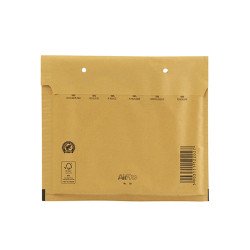 Légpárnás tasak CD szilikon külső méret 200x175mm, belső méret 180x165mm, Bluering® barna Légpárnás tasak Bluering