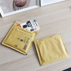 Légpárnás tasak CD szilikon külső méret 200x175mm, belső méret 180x165mm, Bluering® barna Légpárnás tasak Bluering