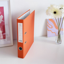 Iratrendező A4, 5cm,lapraszerelt, Bluering® Smart narancs Iratrendező Bluering