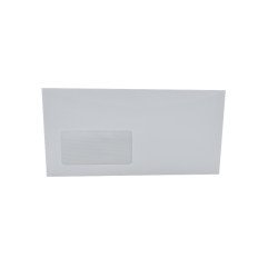 Boríték LC6/5 enyvezett külső záródású bal ablakos 45x90mm 114x229mm B20A15 Bluering® Boríték Bluering