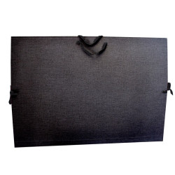 Rajztábla tartó, rajzlaptartó A1, méret műbőr, szalagfüles Bluering® prémium Rajztábla, tartó Bluering