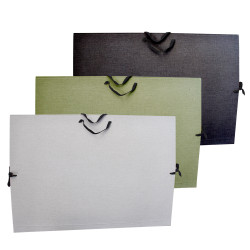 Rajztábla tartó, rajzlaptartó A4, méret műbőr , szalagfüles Bluering® prémium Rajztábla, tartó Bluering