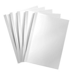 Hőkötő borító, A4, 20mm, 151-200lapig 25 db/doboz, Bluering® fehér Kötészeti kellék Bluering