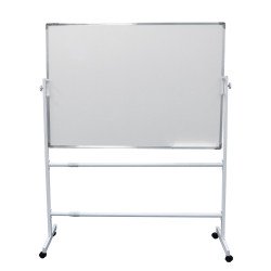 Fehértábla forgatható kétoldalas mágneses 90x120cm, Bluering® Forgatható tábla Bluering