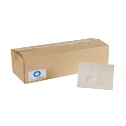 Boríték LC6 enyvezett újrahasznosított jobb ablakos (35x90mm) Bluering® Boríték Bluering