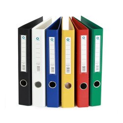 Gyűrűskönyv A4, 3,5cm, 4 gyűrűs PP/PP Bluering® Prémium zöld Gyűrűskönyv Bluering