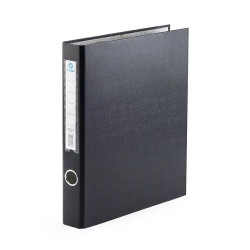 Gyűrűskönyv A4, 4,5cm, 2 gyűrűs Bluering® fekete Gyűrűskönyv Bluering
