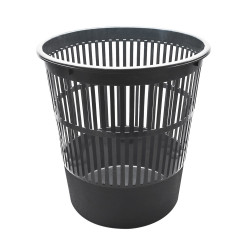Papírkosár 16l, műanyag rácsos 315x305mm, Bluering® szürke Papírkosár, szemetes Bluering
