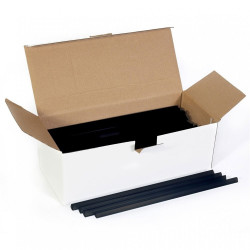 Iratsín 8mm, 100 db/doboz, Bluering® fekete Kötészeti kellék Bluering