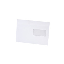 Boríték LC/5 öntapadó bélésnyomott jobb ablakos 45x90 162×229mm J20A60 Bluering® fehér Boríték Bluering