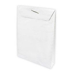 Tasak TB/3 redős-talpas 290 x 410 mm kapcsos 6 cm-es talp Bluering® fehér Tasak Bluering