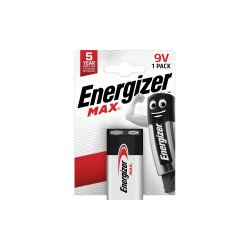 Elem 9V 6LR61 Max 1 db/csomag, Energizer Elem, akkumulátor, töltő Energizer