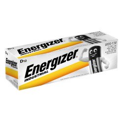Elem góliát LR20D Industrial 12 db/csomag, Energizer Elem, akkumulátor, töltő Energizer