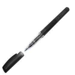 Zseléstoll kupakos gumis fogó, Bluering® Nova írásszín fekete Zselés toll Bluering