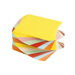 Kockatömb 9x9x6cm, csavart 600lap Bluering® színes Kockatömb Bluering