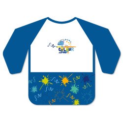 Festőkötény fiús Ars Una kék Iskolai ecset és kelléke Ars Una