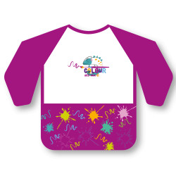 Festőkötény lányos Ars Una rózsaszín Iskolai ecset és kelléke Ars Una