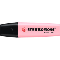 Szövegkiemelő 2-5mm, vágott hegyű, STABILO Boss original Pastel pink Szövegkiemelő Stabilo