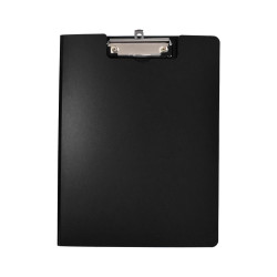 Felírótábla fedeles extra merev A4, PP Bluering® fekete Felírótábla Bluering