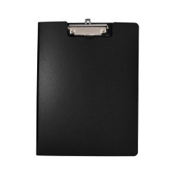 Felírótábla fedeles extra merev A4, PP Bluering® fekete Felírótábla Bluering