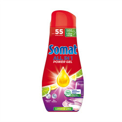 Mosogatógél 990 ml All in One Somat Lemon Gépi mosogatás Somat