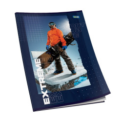 Füzet A4, 52lap, kockás 60 g. papír, Educa Iskolai füzet Educa