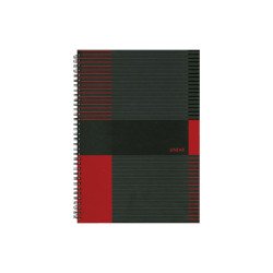 Spirálfüzet A4, 80lap vonalas, keményfedelű Marker Linear Spirálfüzet Marker