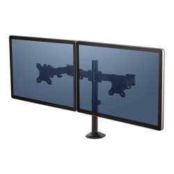 Monitortartó kar, két monitorhoz, Fellowes® Reflex Series Monitor, tablet tartó Fellowes