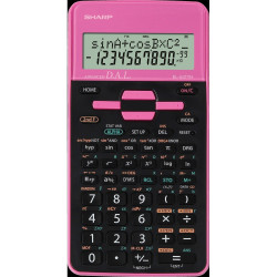 Számológép tudományos 272 funkciós 2 soros Sharp EL-531THB-PK rózsaszín Számológép Sharp