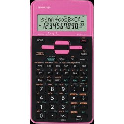 Számológép tudományos 272 funkciós 2 soros Sharp EL-531THB-PK rózsaszín Számológép Sharp
