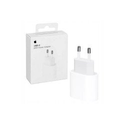 Töltő hálózati APPLE Type-C aljzat (20W, PD gyorstöltő, MUVV3ZM/A és MHJE3ZM/A utód) fehér Telefontöltő, kábel Apple